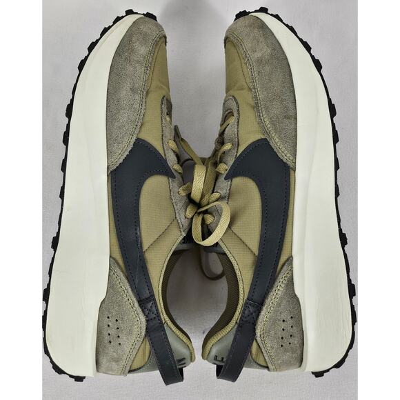 NIKE WAFFLE DEBUT SE MEN'S SHOES NEUTRAL OLIVE/DARK STUCCO SIZE 11 - Picture 4 of 12